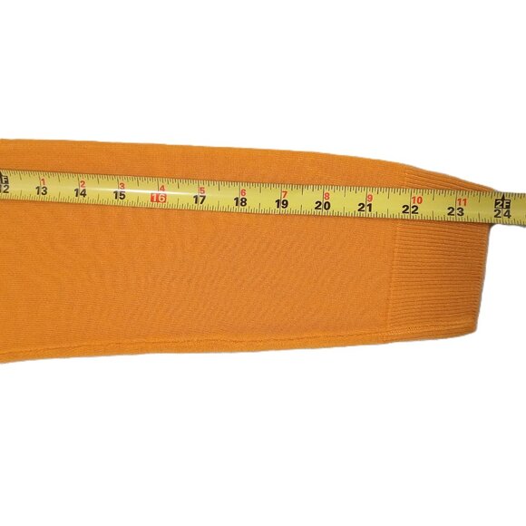 Fig Women's Sweater Long Sleeve Pullover Knit Mustard Size XL - Picture 4 of 7